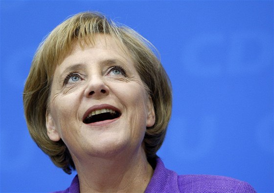 Nmecká kancléka Angela Merkelová (29.9.2009)
