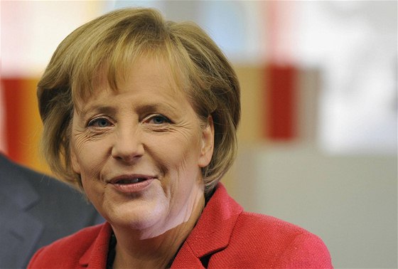 Nmecká kancléka Angela Merkelová (27. záí 2009)