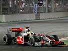 Velká cena Singapuru: Lewis Hamilton