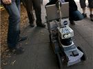 Soutící robotické vozítko Bender