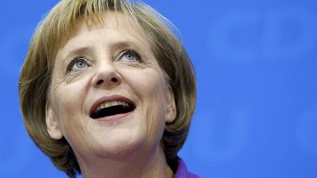 Nmecká kancléka Angela Merkelová (29.9.2009)