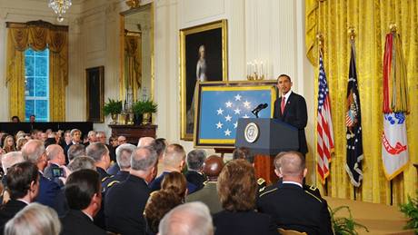 Obama vyuil do dneního dne s manelkou Michelle Východní pokoj více ne edesátkrát.