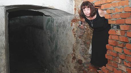 Po desítkách let byl 21. 9. 2009 odkryt sklepní prostor zámku v Blansku