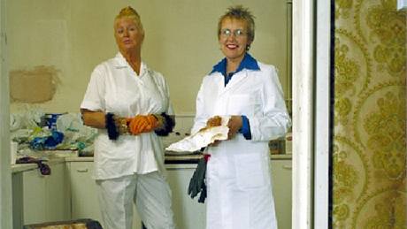 Dynamick� duo Kim Woodburn a Aggie MacKenzie vyzbrojeny p�rem gumov�ch rukavic a radami cenn�mi pro dom�cnosti odhaluj� v dokument�rn�m seri�lu M�te doma uklizeno? tajemstv� nej�pinav�j��ch dom� v Anglii i v Americe