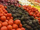 Na trzích jde ovoce i zelenina rychle na odbyt, proto není poteba je tídit