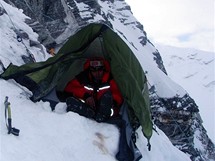 ei na Cho Oyu. Kamil v tonm stanu - 6950 m