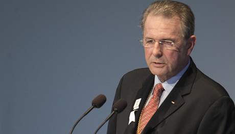 Prezident Mezinárodního olympijského výboru Jacques Rogge
