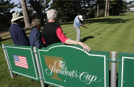 Presidents Cup 2009 - Camillo Villegas, trnink.