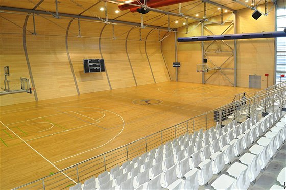 V Havlíkov Brod v pítím roce zejm vyrostou dv víceúelové sportovní haly. Ilustraní foto