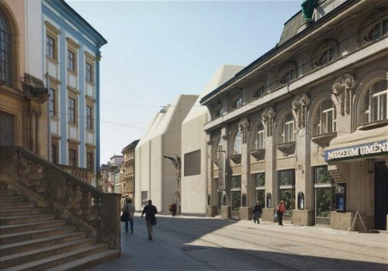 Stedoevropské fórum Olomouc (architektonická studie)