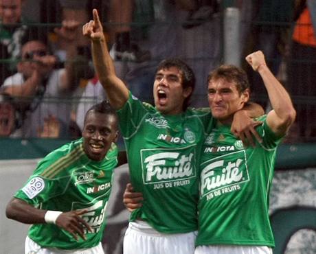 Radost fotbalist St. Etienne, zdolali mistra z Bordeaux