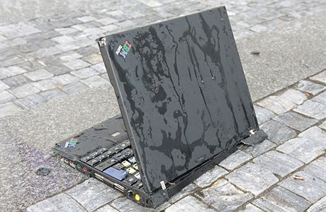 Uhašený notebook