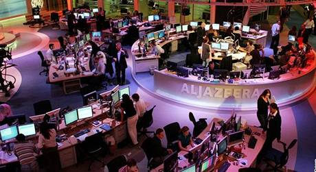 Newsrook arabské televize Al Dazíra