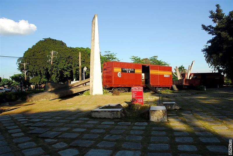 Kuba na kole. Rekonstrukce pepadení vlaku Che Guevarou u Santa Clary