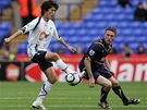 Bolton - Tottenham: Chung-Yong Lee (vlevo) a Robbie Keane