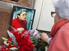 Lidé v Moskv si dnes pipomnli tetí výroí smrti ruské novináky Anny...