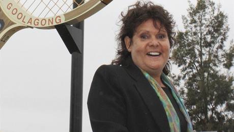 Evonne Goolagongová - Cawleyová na slavnosti v Barellanu