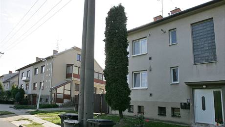 D�m, ve kterém �ije pachatel, který podle policie ubodal na zastávce ve St�elicích mu�e