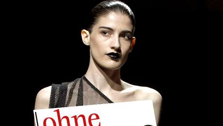 Modelky u nechceme, hlásí nmecký magazín Brigitte 