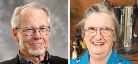 Dritelé Nobelovy ceny za ekonomii Oliver E. Williamson a Elinor Ostromová.