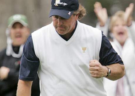 Presidents Cup 2009 - Phil Mickelson, tým USA.