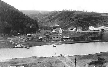 Pohled z roku 1935 na místo, kde se dnes rozkládá bystrcké sídlit