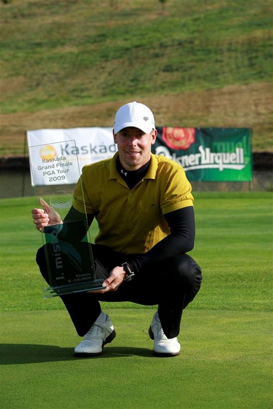 Vítz loského roníku Czech PGA Tour Petr Ni.