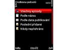 Nokia 5730 Xpressmusic - uivatelské prostedí