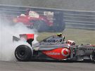Heikki Kovalainen pi Velké cen Brazílie