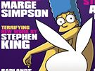 Marge Simpsonová na obálce asopisu Playboy 
