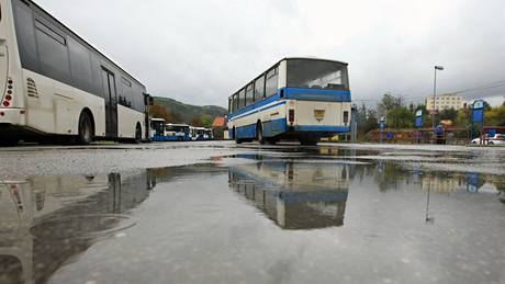 Autobusové nádra�í v Blansku 