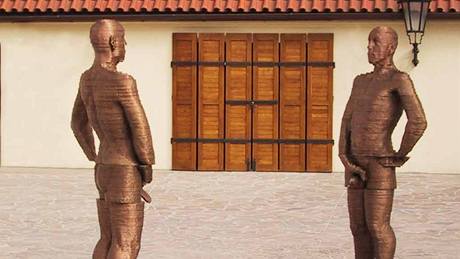 David �erný na obálce své knihy Promrdané roky III.