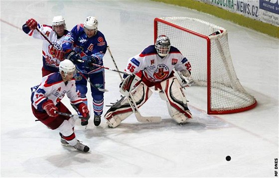 Hokejistm Havlíkova Brodu se povedl reparát za pedchozí poráku.