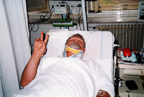 Vclav Weiss v nemocnici