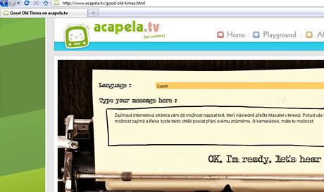 Acapela.tv