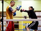 Kickboxerka Kamila uricová - hodiny diny v ringu...