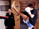 Kickboxerka Kamila uricová - v roli trenérky