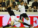 Valencia - Slavia:  Ondej elstka (vlevo) a Jordi Alba,