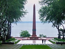 Ukrajina,Oděsa. Památník padlých