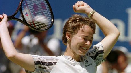 Martina Hingisová vyhrává v lednu 1997 svj první grandslam - Australian Open