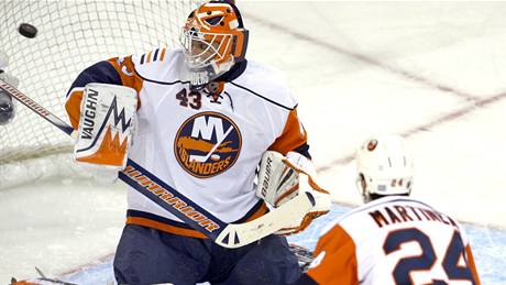 Montreal - NY Islanders: Biron inkasuje, Martínek nestihl Gomeze 