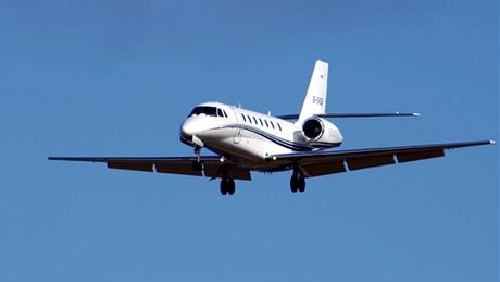 Cessna 680. Ilustra�ní foto.