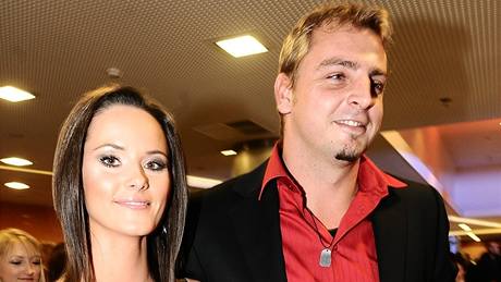 Renáta Czadernová s partnerem Davidem 