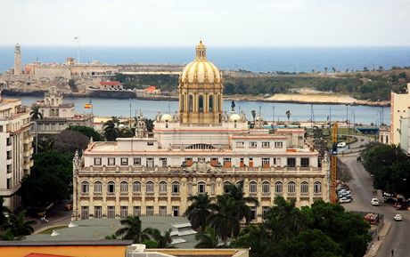 Kuba, Havana. Pohled z pta perspektivy - Muzeum Revoluce