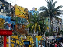 Kuba, Havana. Callejn de Hammel - centrum avantgady