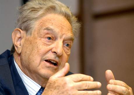 George Soros, pedseda pedstavenstva spolenosti Soros Fund Management a institutu Open Society