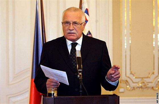 Václav Klaus v Berlíně také varoval před narůstáním nacionalistických nálad.