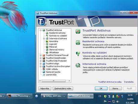 TrustPort Antivirus a PC Security 