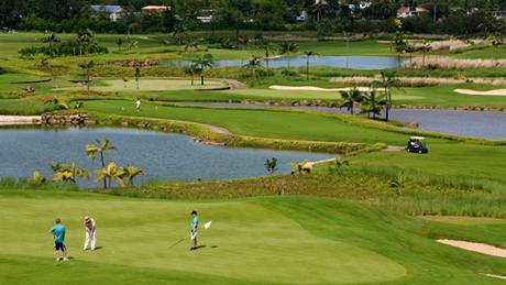 Golf na Mauriciu - hit Bel Ombre.