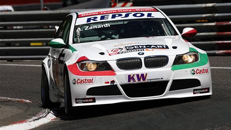 Alex Zanardi s vozem BMW, seriál WTCC